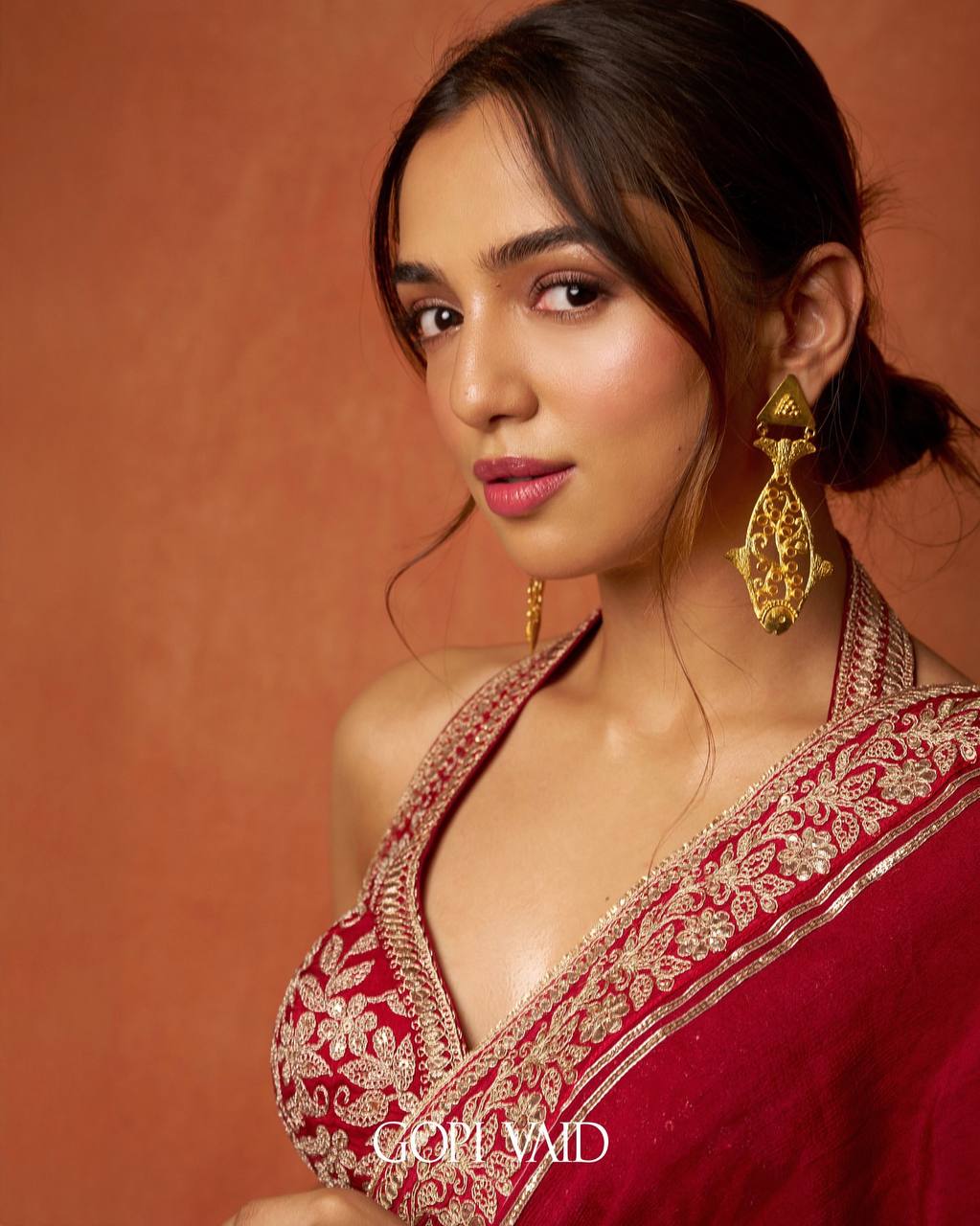 Dark Pink Rangoli Silk  Beautiful Sequence Embroidery Work Saree