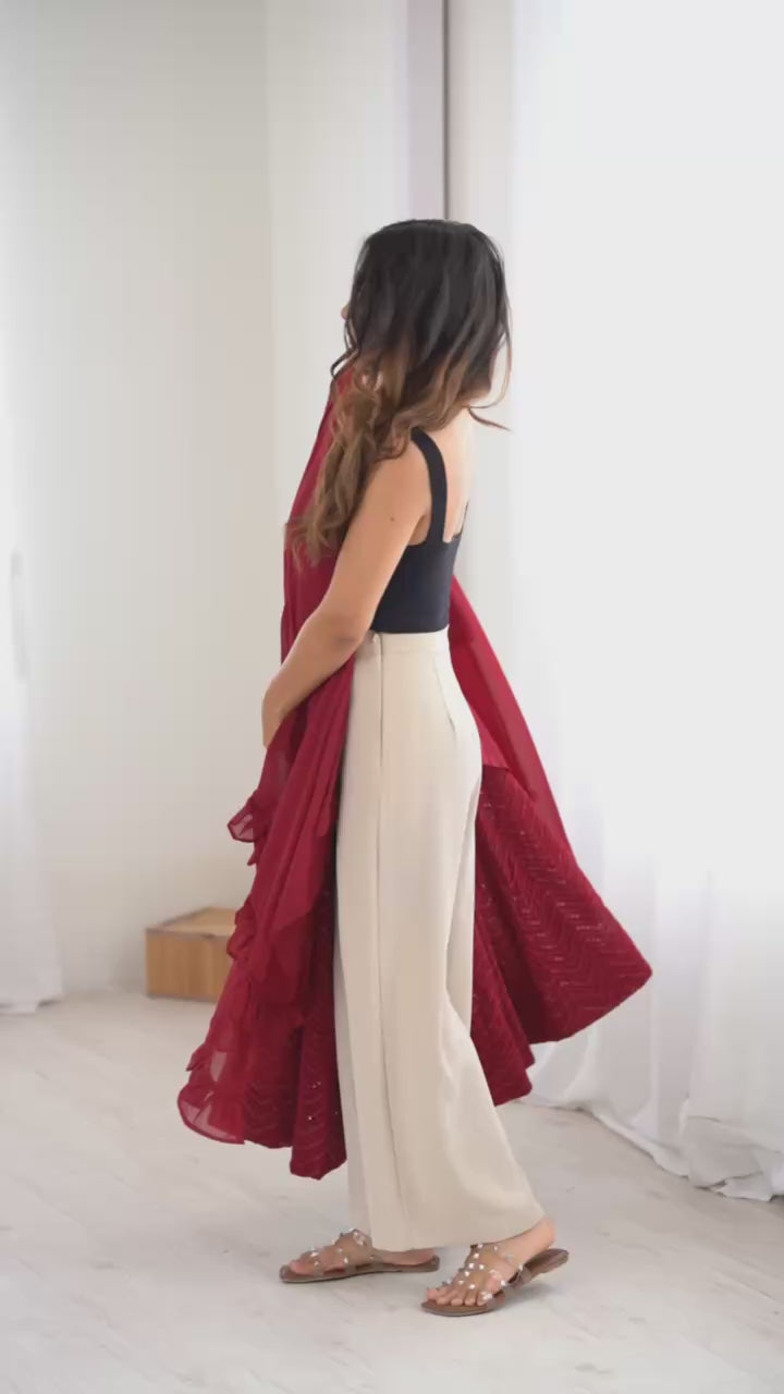 Rani Color Pure Soft Fox Georgette Laheriya Print Salwar Suit